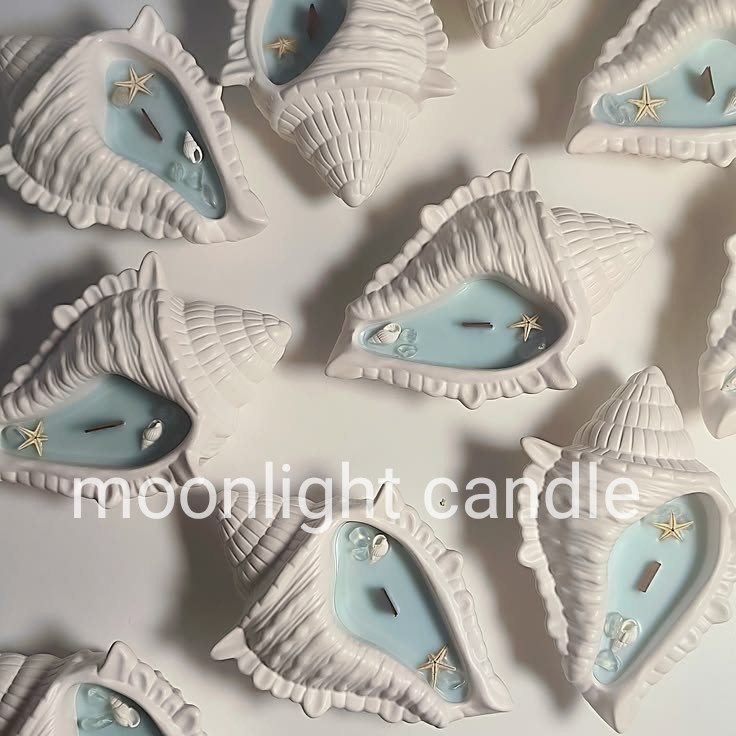 گیفت شات دریایی طرح سنگی moonlight برای دکوراسیون و هدیه